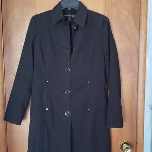 Kenneth Cole Black Trench Coat